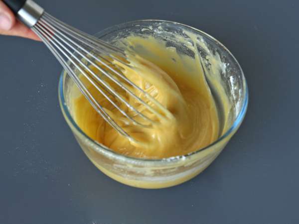 Extra fondant upside-down banana cake - Priprava korak 5