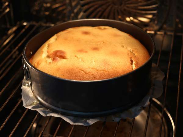 Extra fondant upside-down banana cake - Priprava korak 8