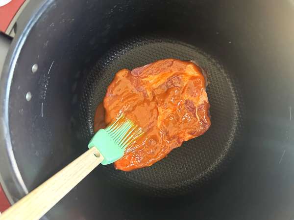 Svinjina v restavraciji Cookeo - Priprava korak 2