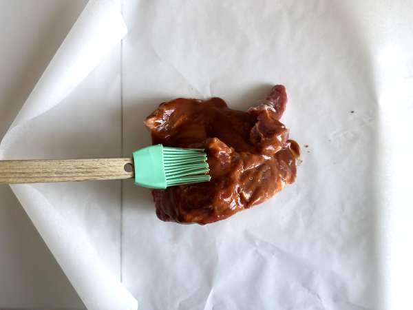 Svinjina v zračnem cvrtniku - Priprava korak 3