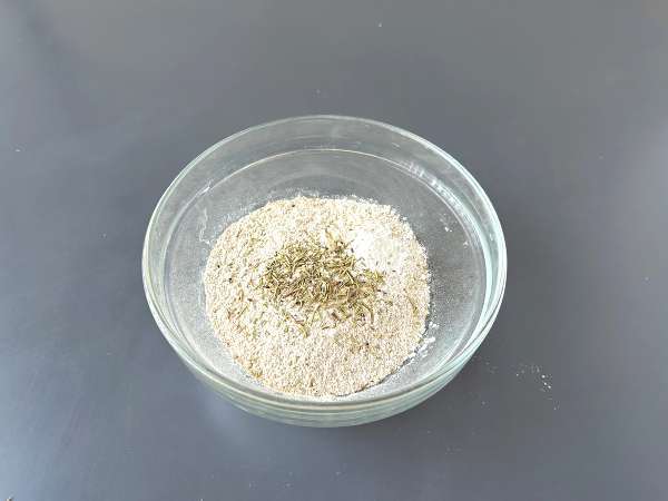 Domači gressini z zračnim cvrtnikom - Priprava korak 1