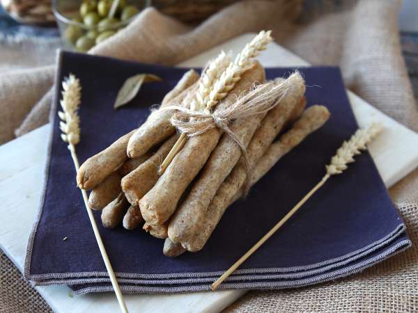 Domači gressini z zračnim cvrtnikom - Priprava korak 5