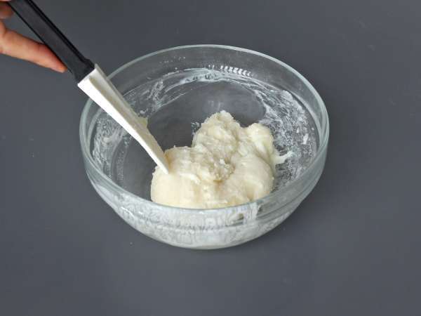 Piškotki Mochi z ube - Priprava korak 2