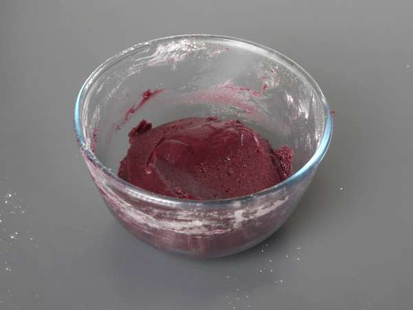 Piškotki Mochi z ube - Priprava korak 7