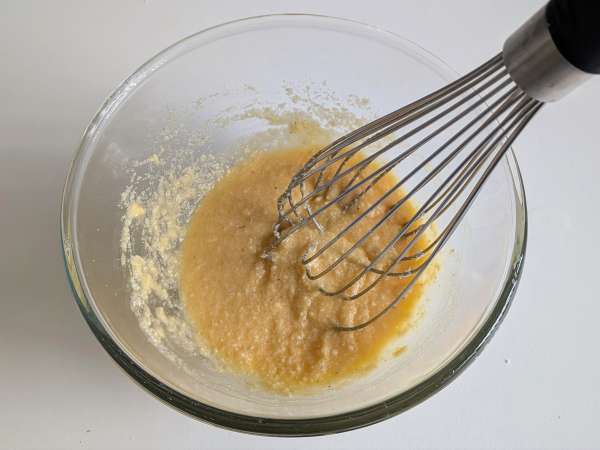 Carbonara iz bučk: enostaven vegetarijanski recept - Priprava korak 5