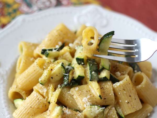 Carbonara iz bučk: enostaven vegetarijanski recept - Priprava korak 10