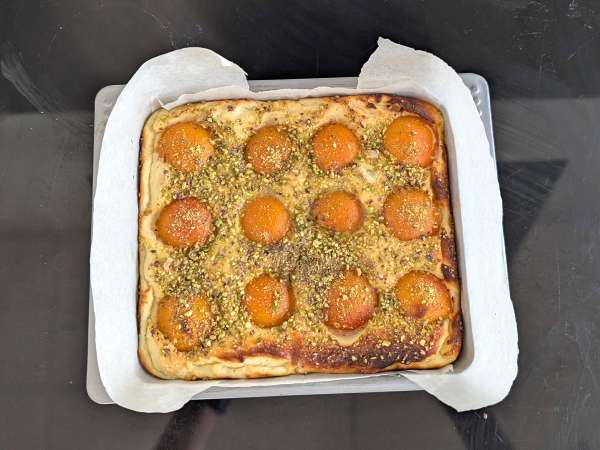 Kremni cheesecake z marelicami - Priprava korak 7
