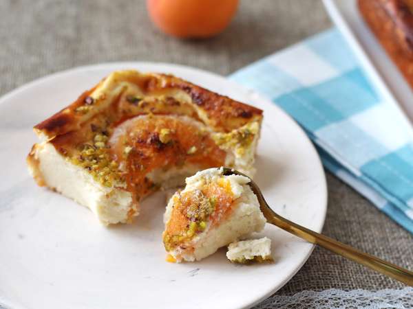 Kremni cheesecake z marelicami - Priprava korak 8