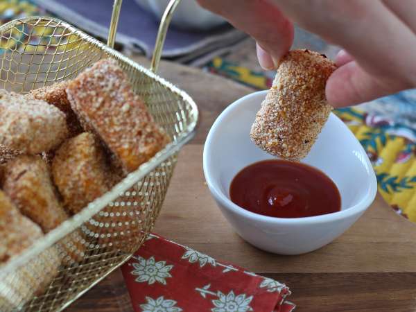 Tofu nuggeti iz zračne friteze - Priprava korak 8