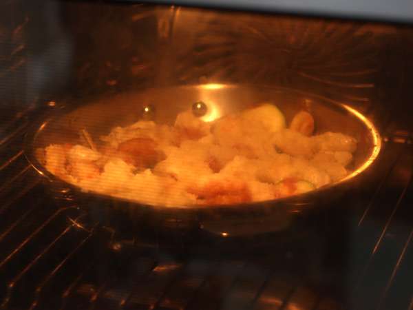 Hitri recept za gratin iz gnocchijev, bučk in mozzarelle - Priprava korak 5