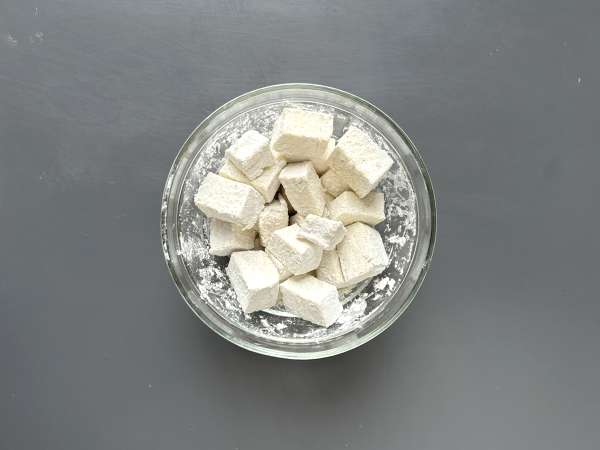 Tofu po receptu General Tao - Priprava korak 2