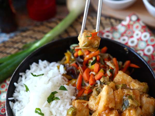 Tofu po receptu General Tao - Priprava korak 6