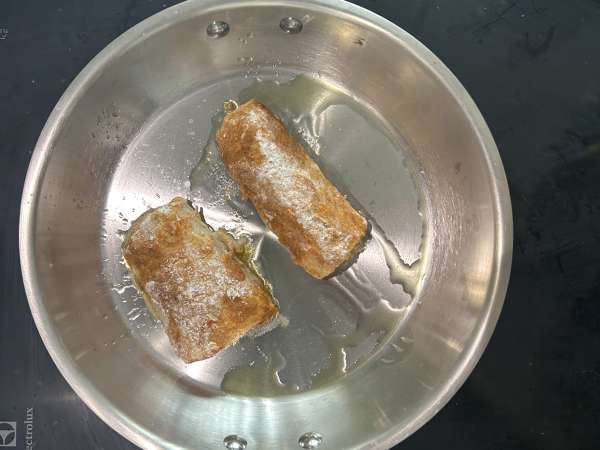Filet trske z limono, česnom in začimbami - Priprava korak 5