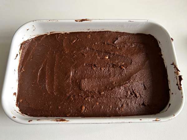 Brownie iz sladkega krompirja brez masla in olja - Priprava korak 6