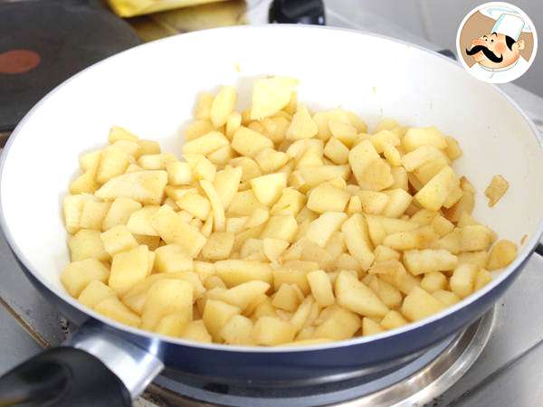 Jabolčni crumble s cimetom - Priprava korak 3