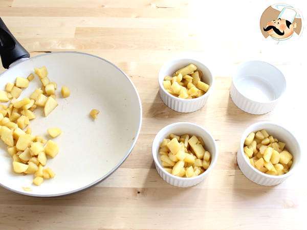 Jabolčni crumble s cimetom - Priprava korak 4