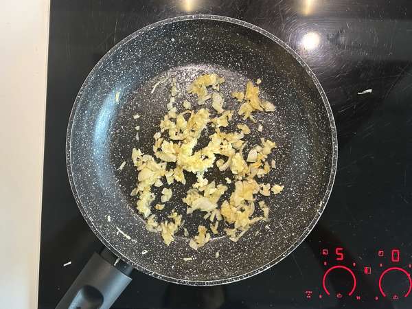 Gratin iz buče butternut v Air Fryerju po vzoru gratina dauphinois - Priprava korak 2