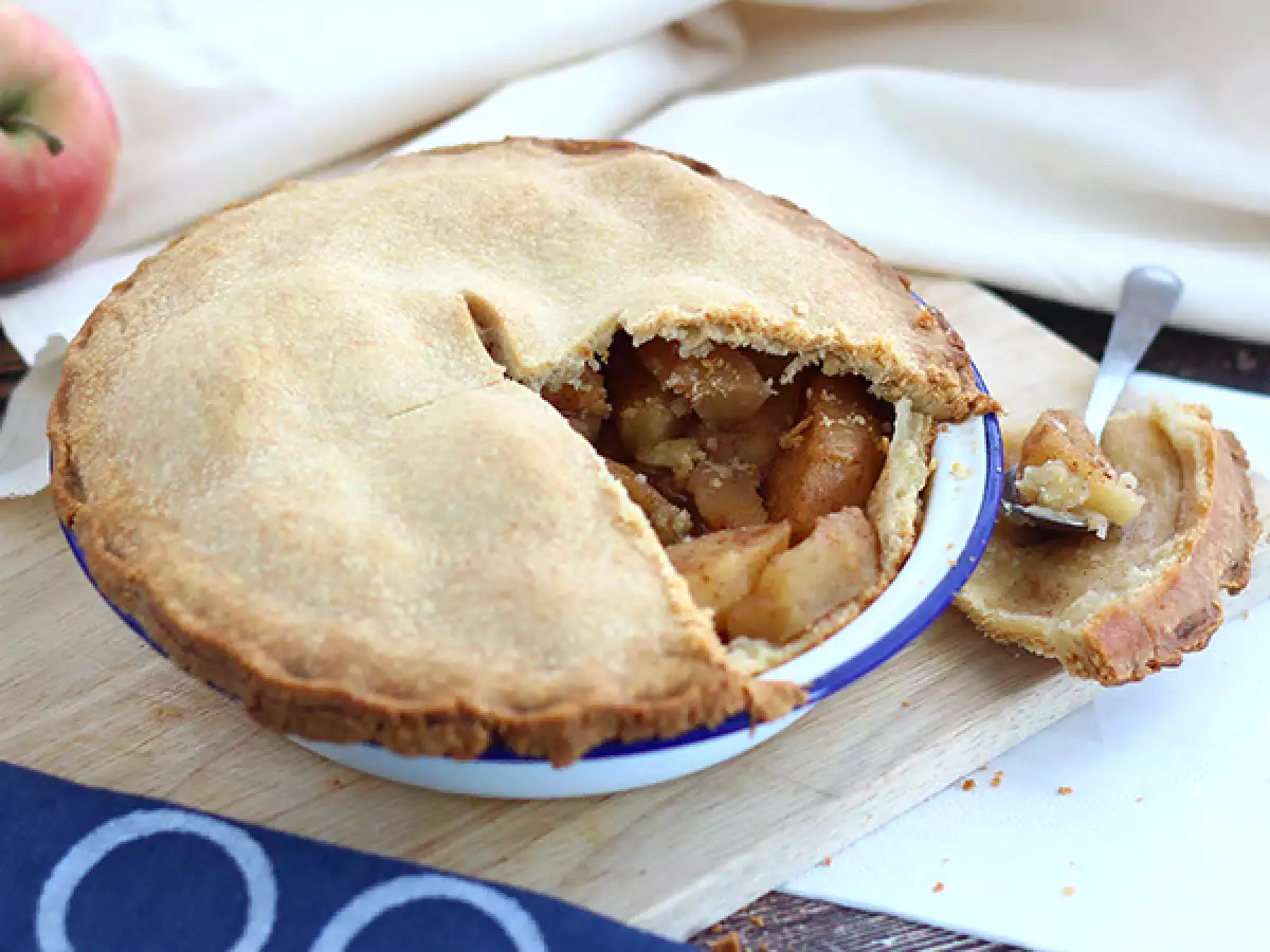 Angleška jabolčna pita (Apple pie) - fotografija 2