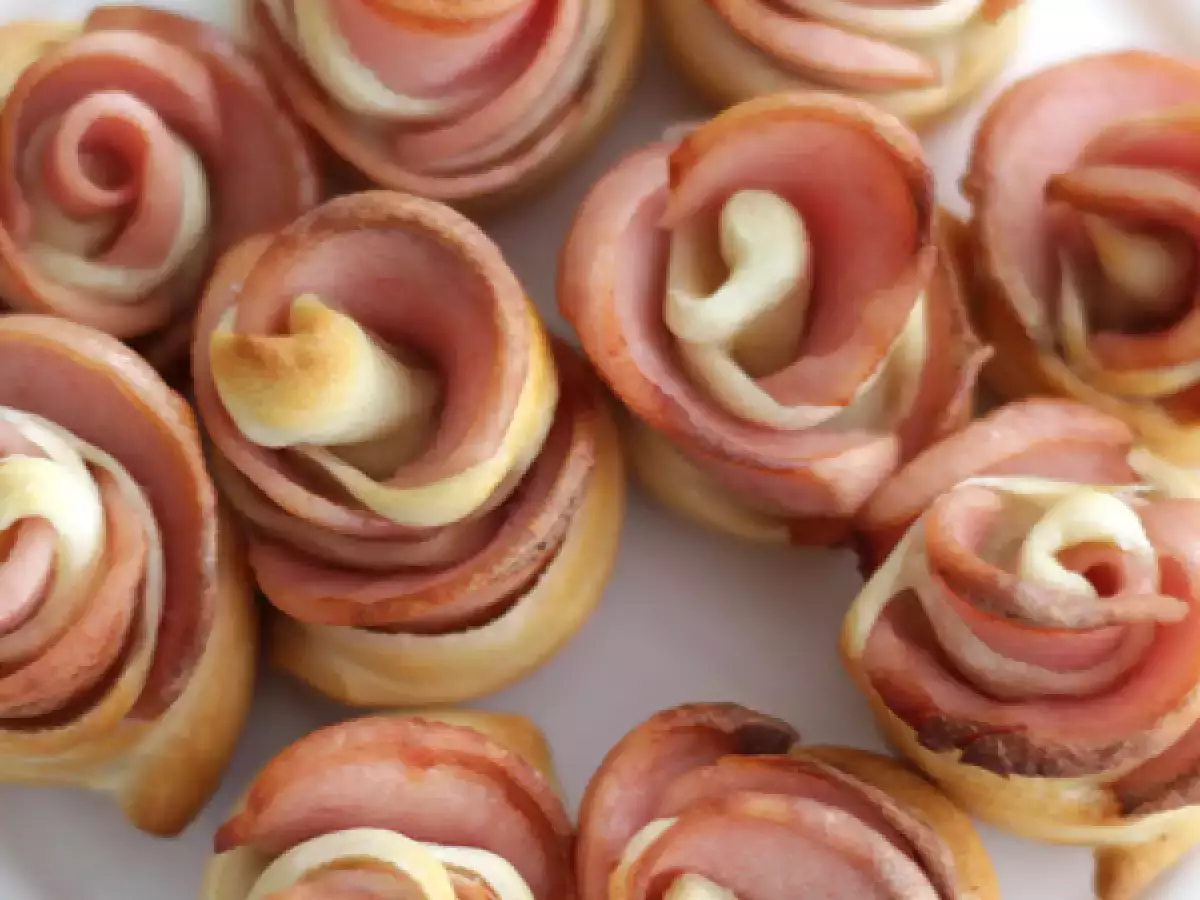 Aperitiv z majhnimi cvetovi - fotografija 2