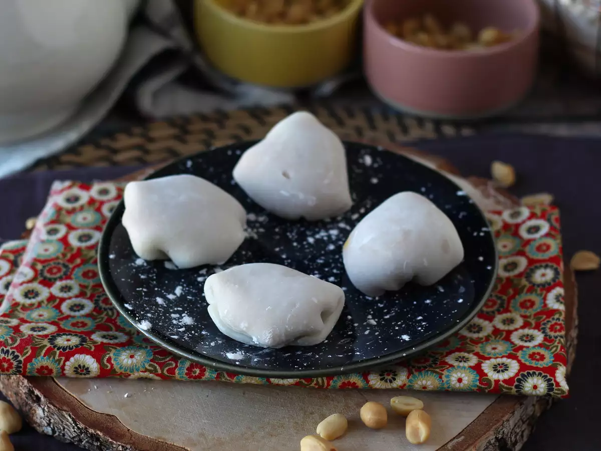 Arašidovo maslo mochis - fotografija 2