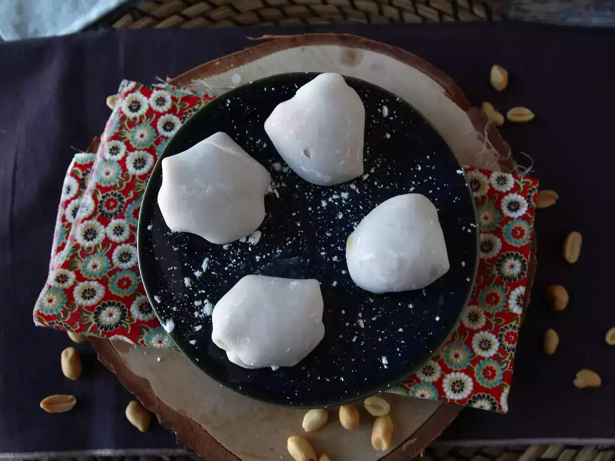 Arašidovo maslo mochis - fotografija 4