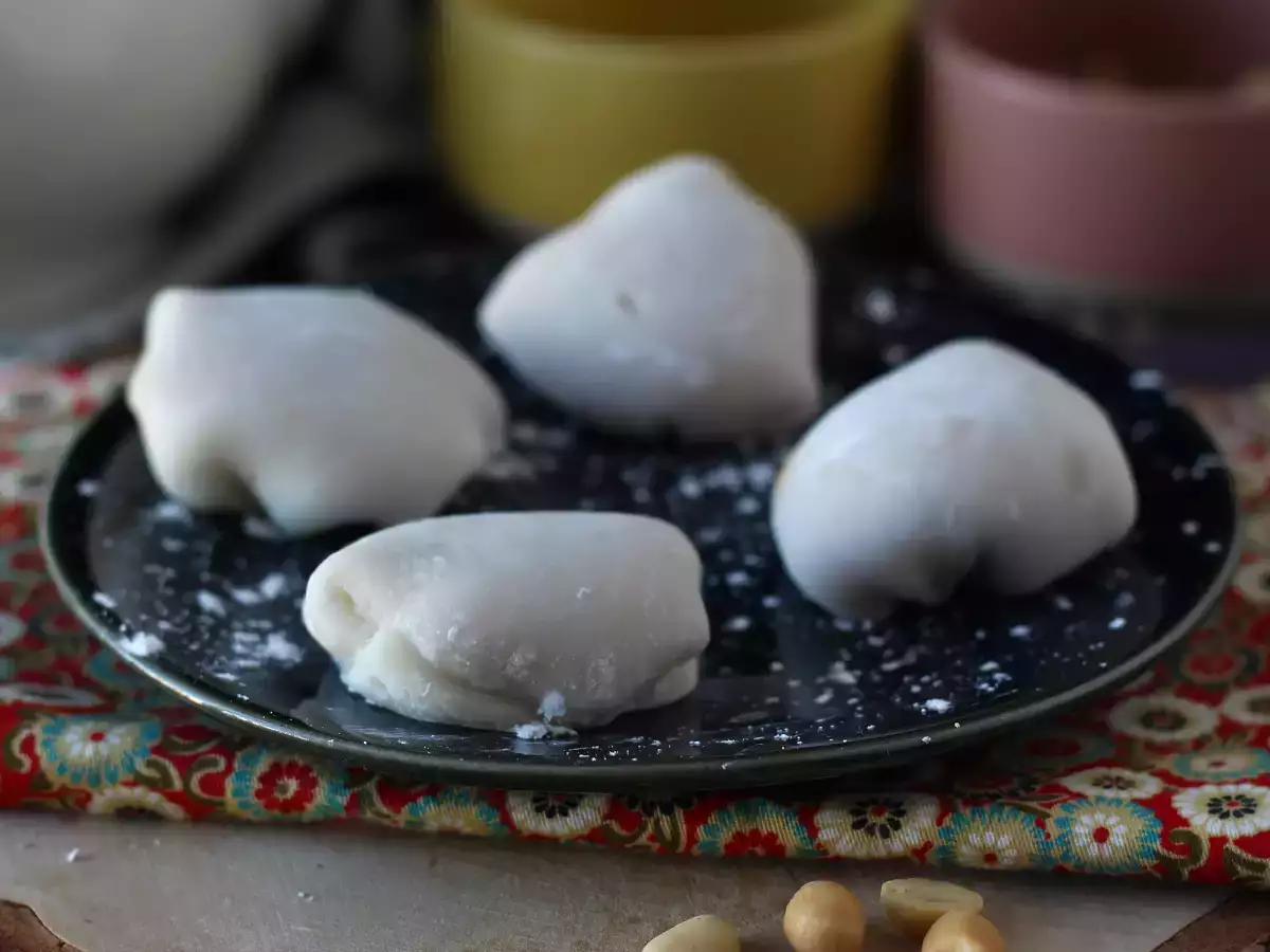 Arašidovo maslo mochis - fotografija 6