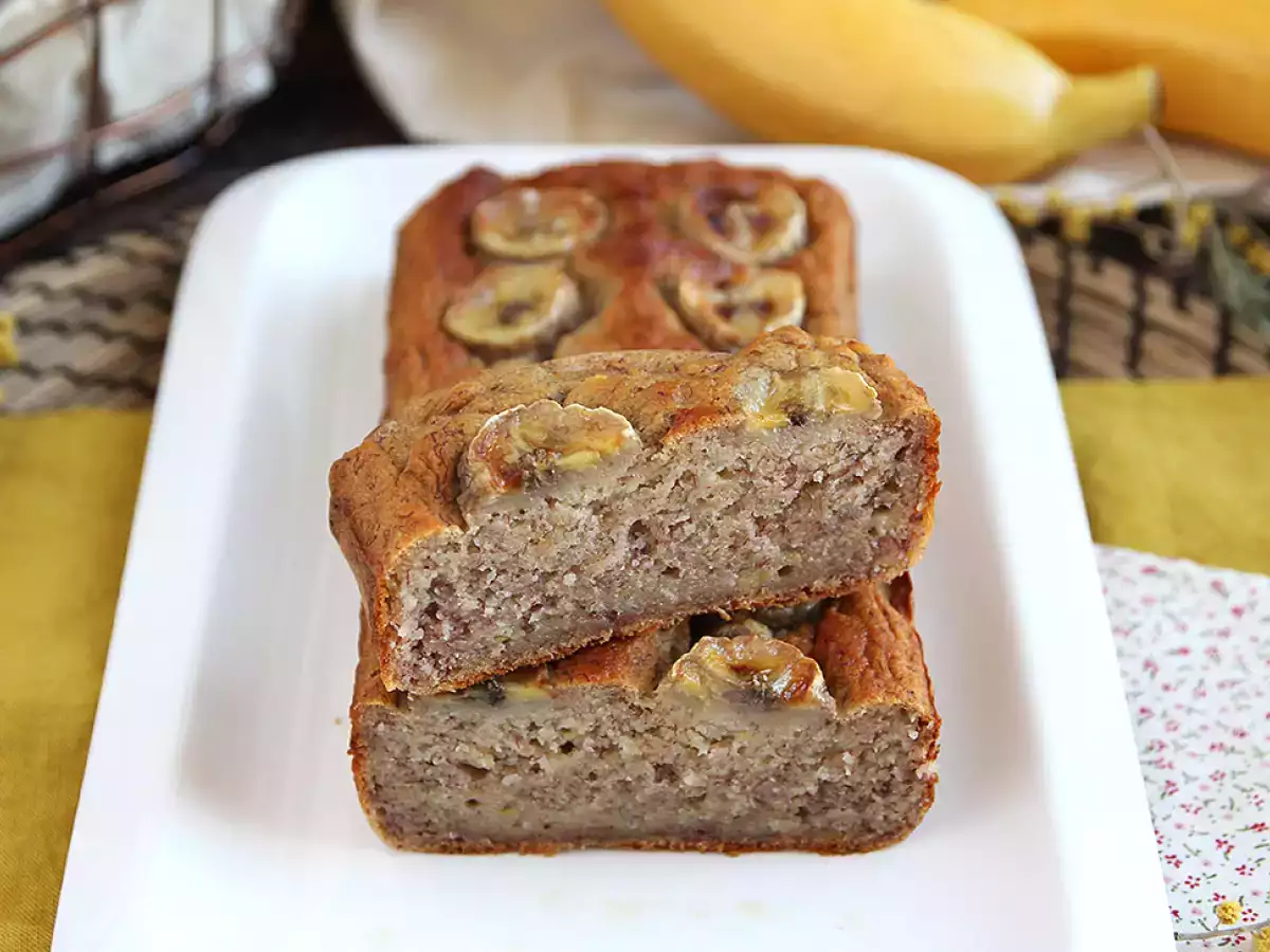Banana torta brez sladkorja - Banana kruh - fotografija 2