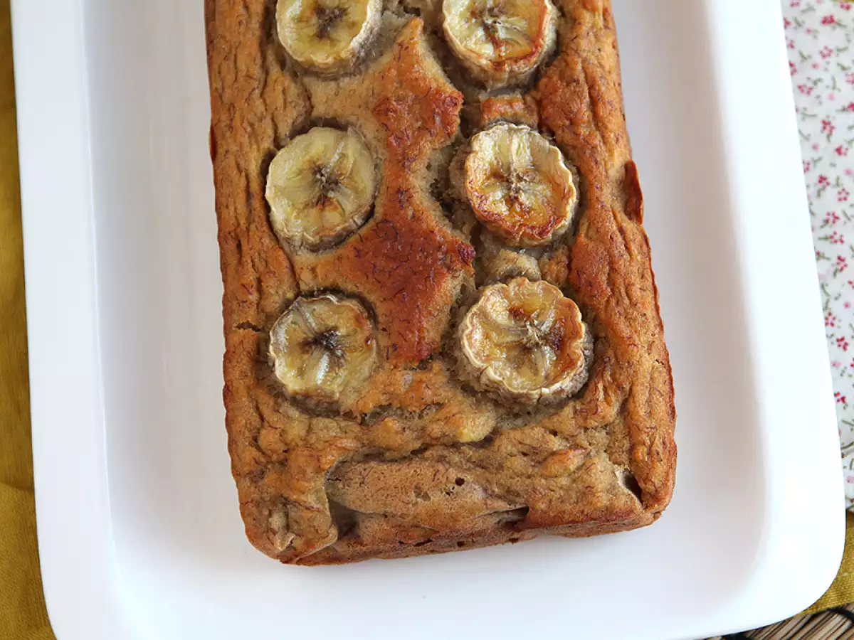 Banana torta brez sladkorja - Banana kruh - fotografija 3