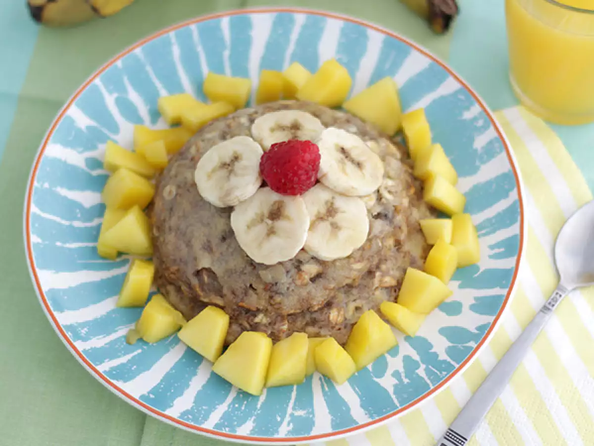Bananin bowl cake – tortica iz sklede - fotografija 2