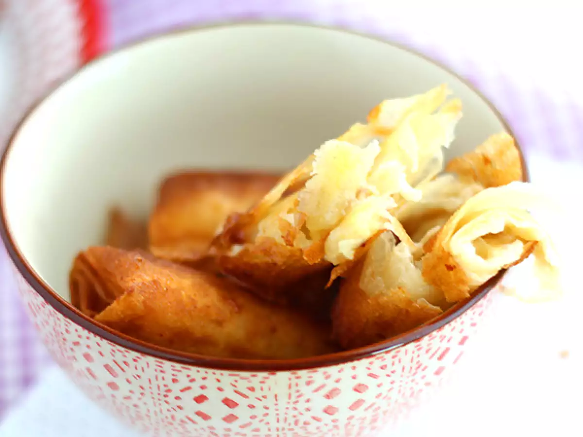 Bananin čips s pecivom filo - fotografija 3