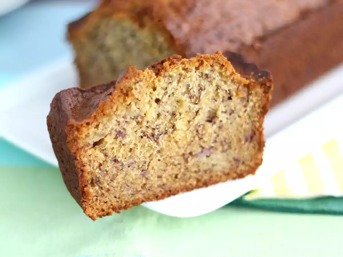 Bananin kruh (banana bread) - fotografija 3