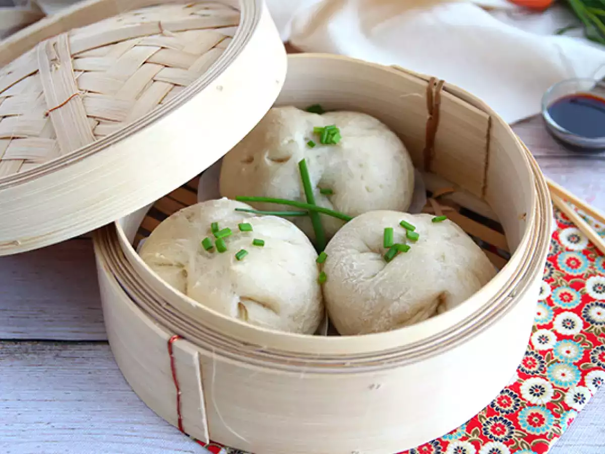 Banh Bao – majhne vietnamske parjene žemljice - fotografija 2