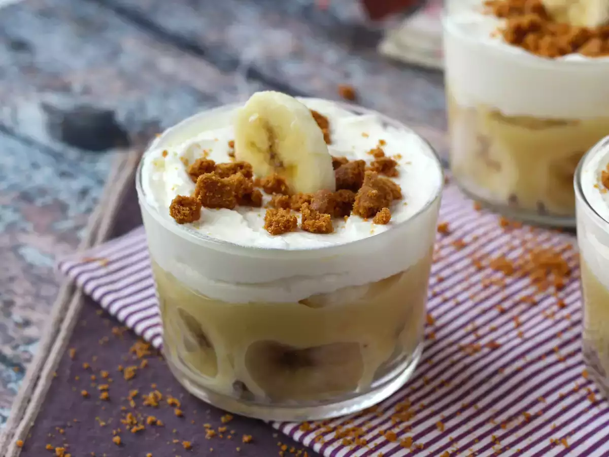 Banoffee sladica v kozarčkih – za ljubitelje banan in karamele - fotografija 2