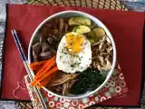 Bibimbap, tradicionalna korejska jed, fotografija 3