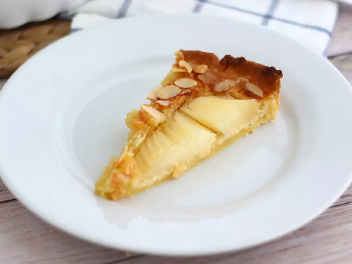 Bourdalouejeva pita s hruškami – znamenita francoska mandljeva pita - fotografija 3
