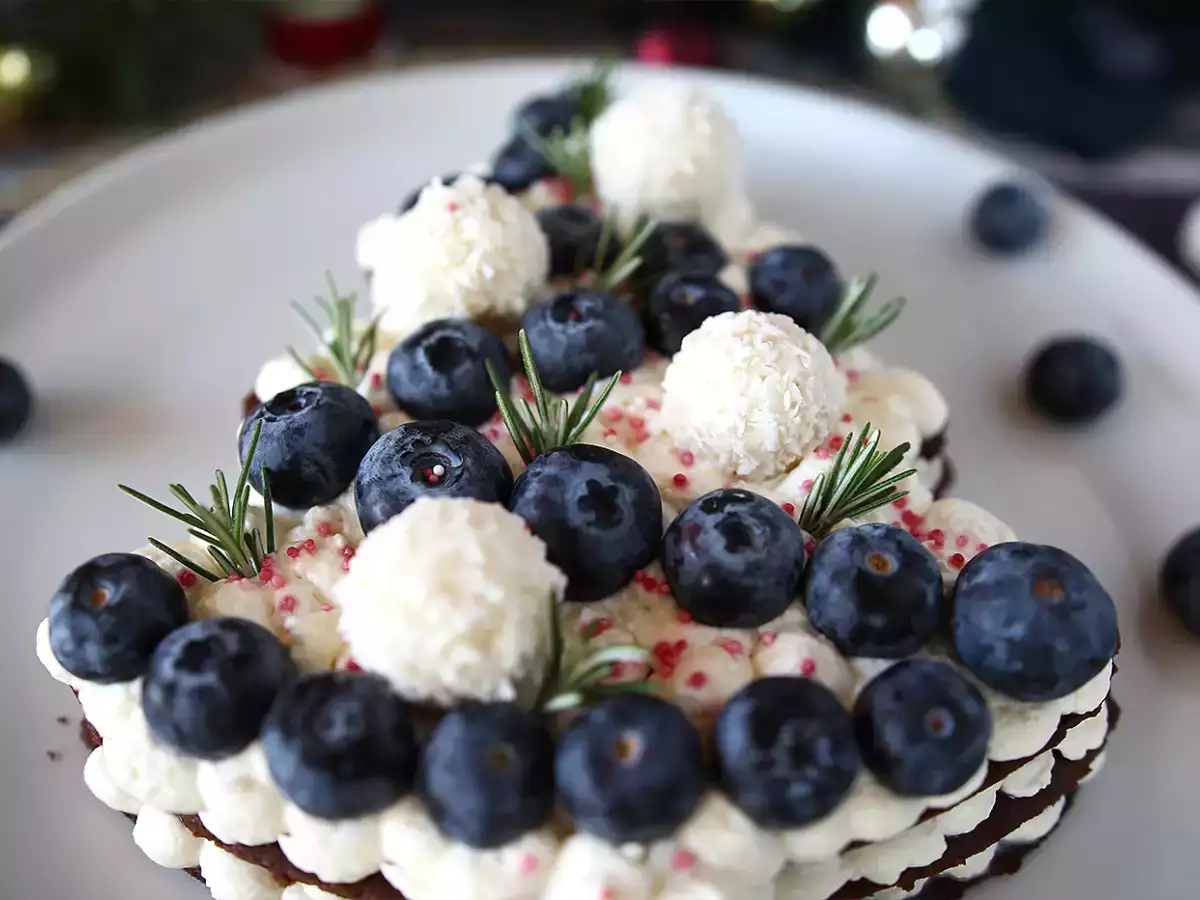 Božična pita v obliki smrečice: edini recept, ki lahko nadomesti božično rulado! - fotografija 5