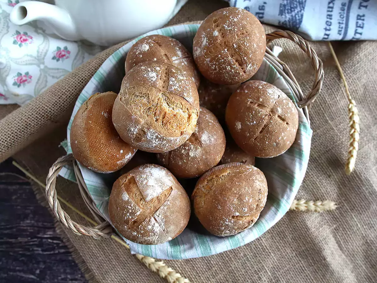 Brez gnetenja kruha - hrustljavi in puhasti! - fotografija 3