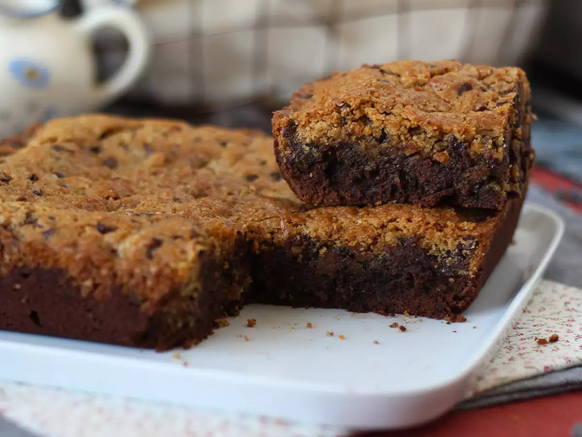 Brookies – popolna kombinacija brownieja in piškota - fotografija 3