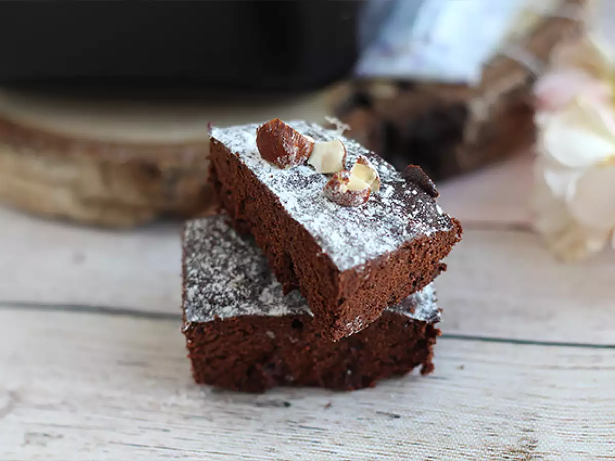 Brownie iz mikrovalovne pečice - fotografija 6