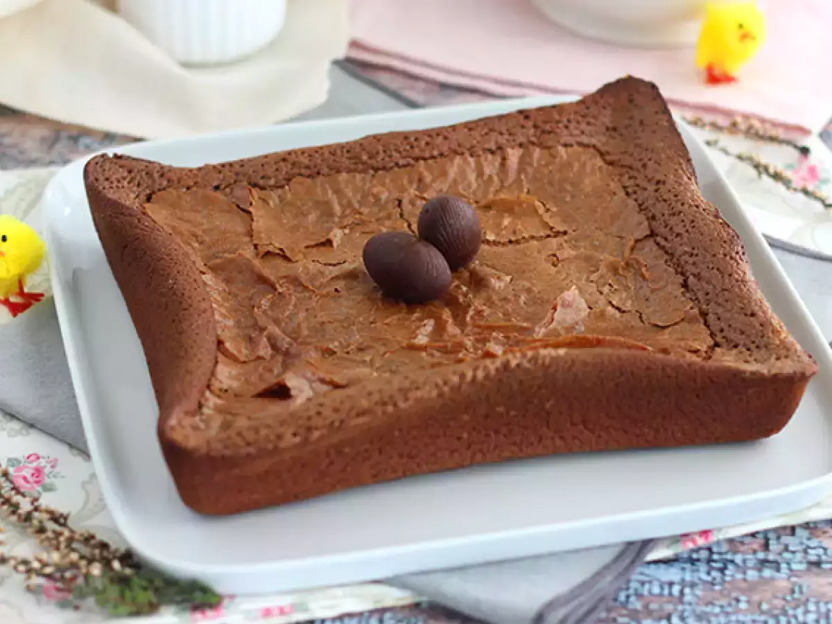 Brownie iz ostankov velikonočne čokolade