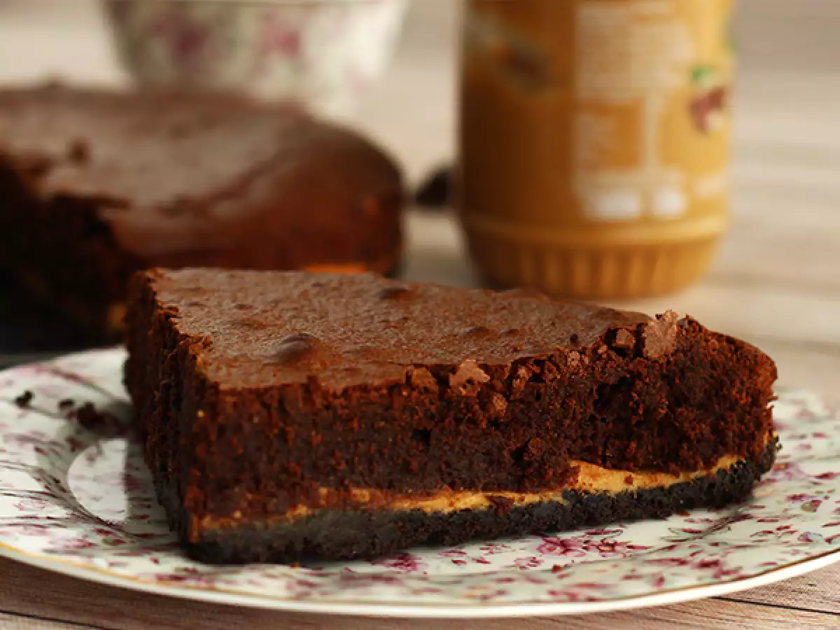Brownie z arašidovim maslom in piškoti Oreo - fotografija 3