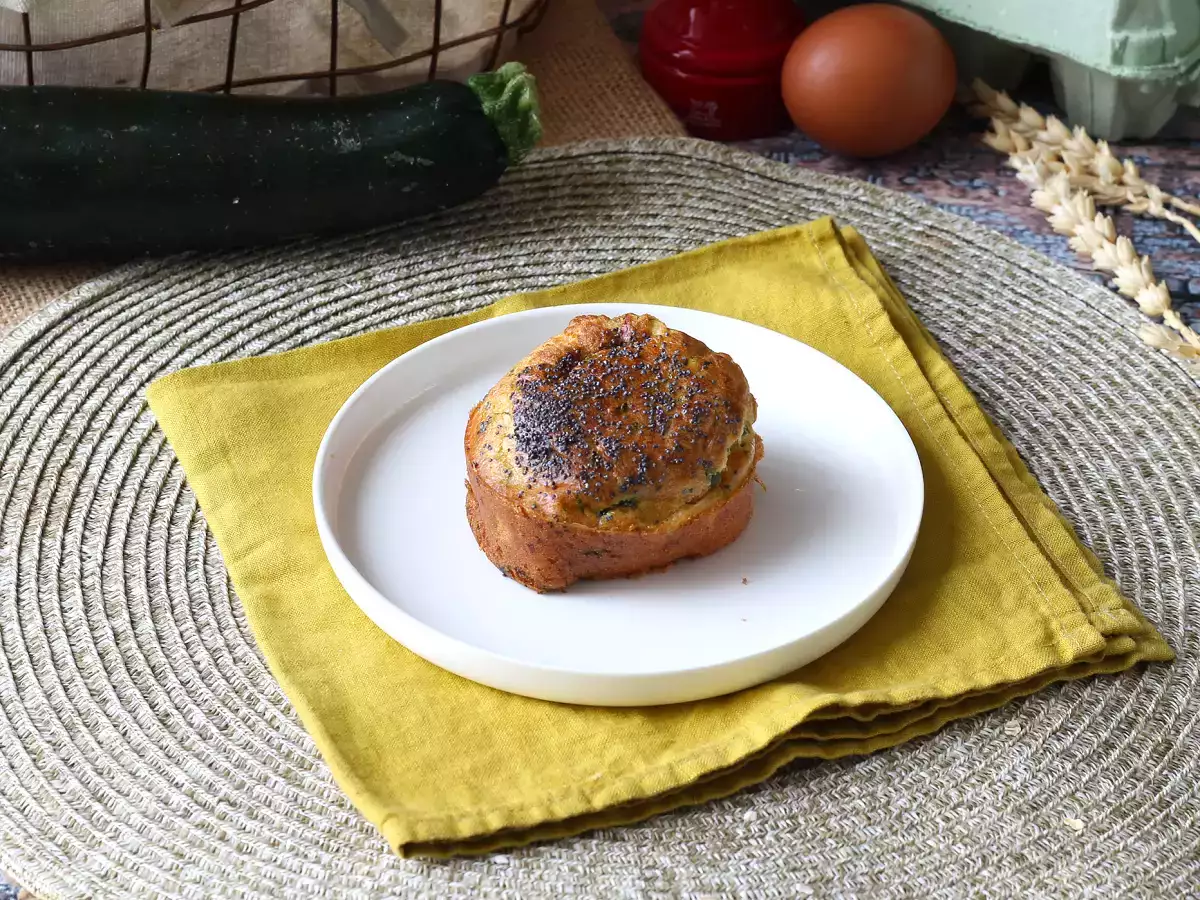 Bučkini mafini v cvrtniku na vroč zrak: lahek in puhast recept - fotografija 5
