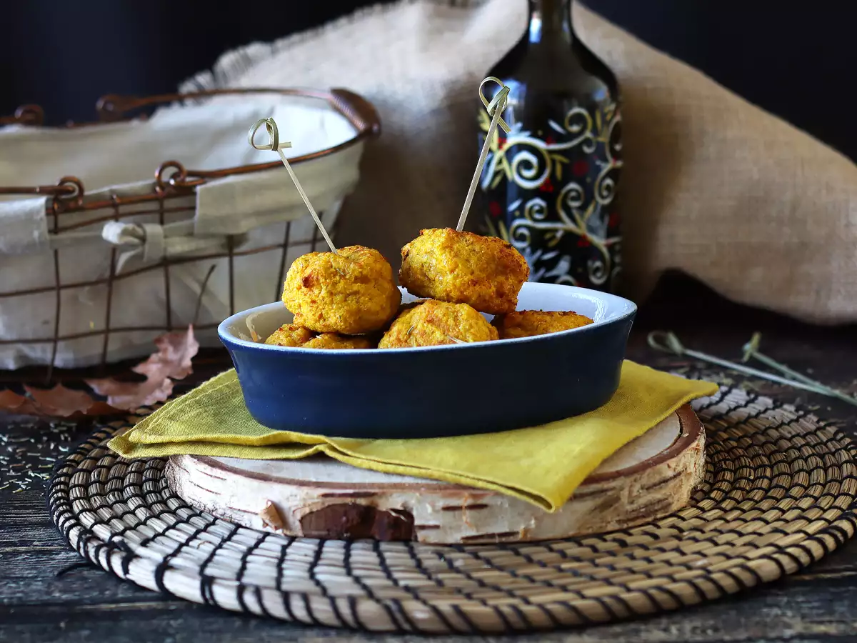 Bučne mesne kroglice v zračnem cvrtniku - fotografija 2