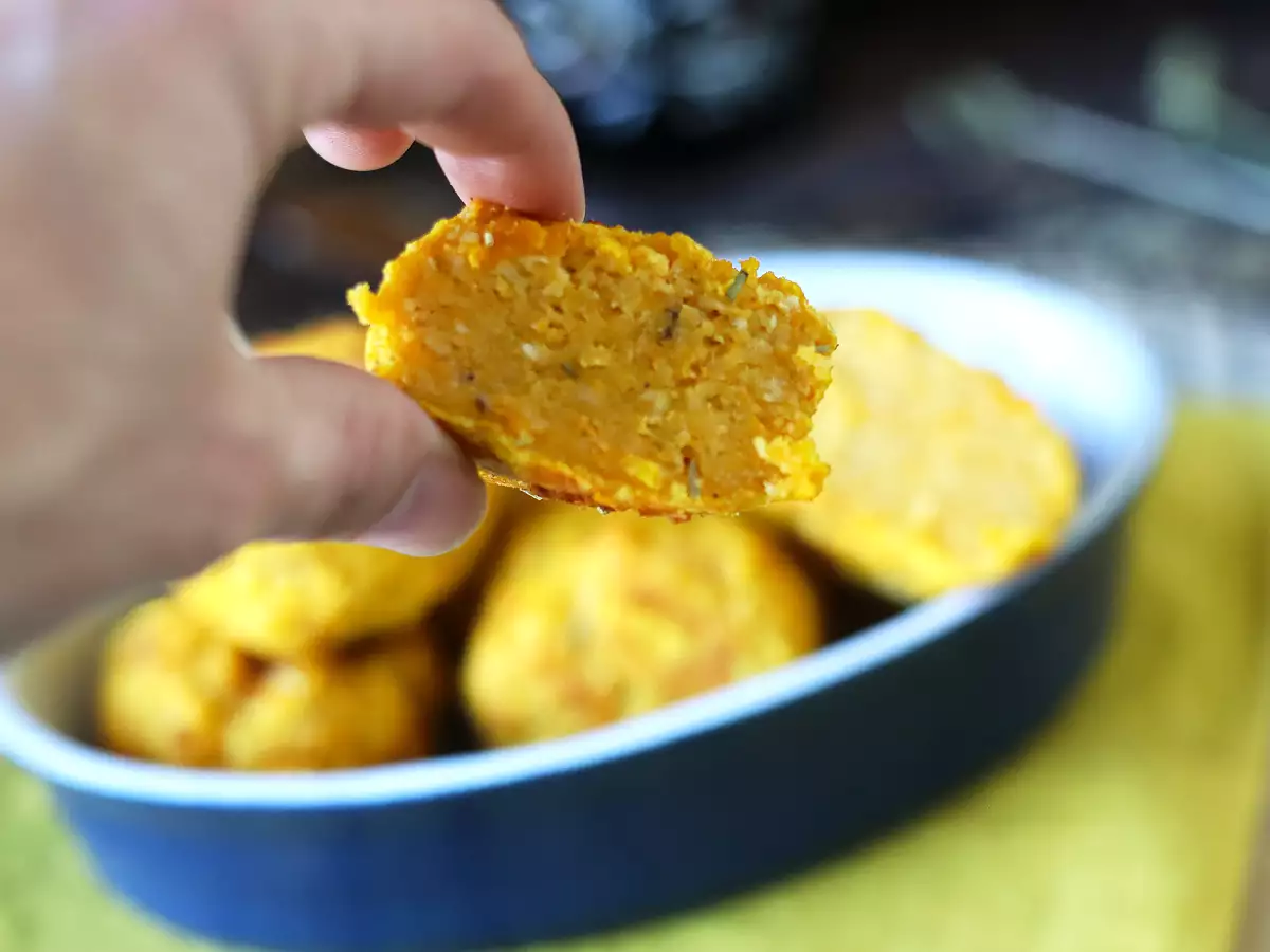 Bučne mesne kroglice v zračnem cvrtniku - fotografija 7