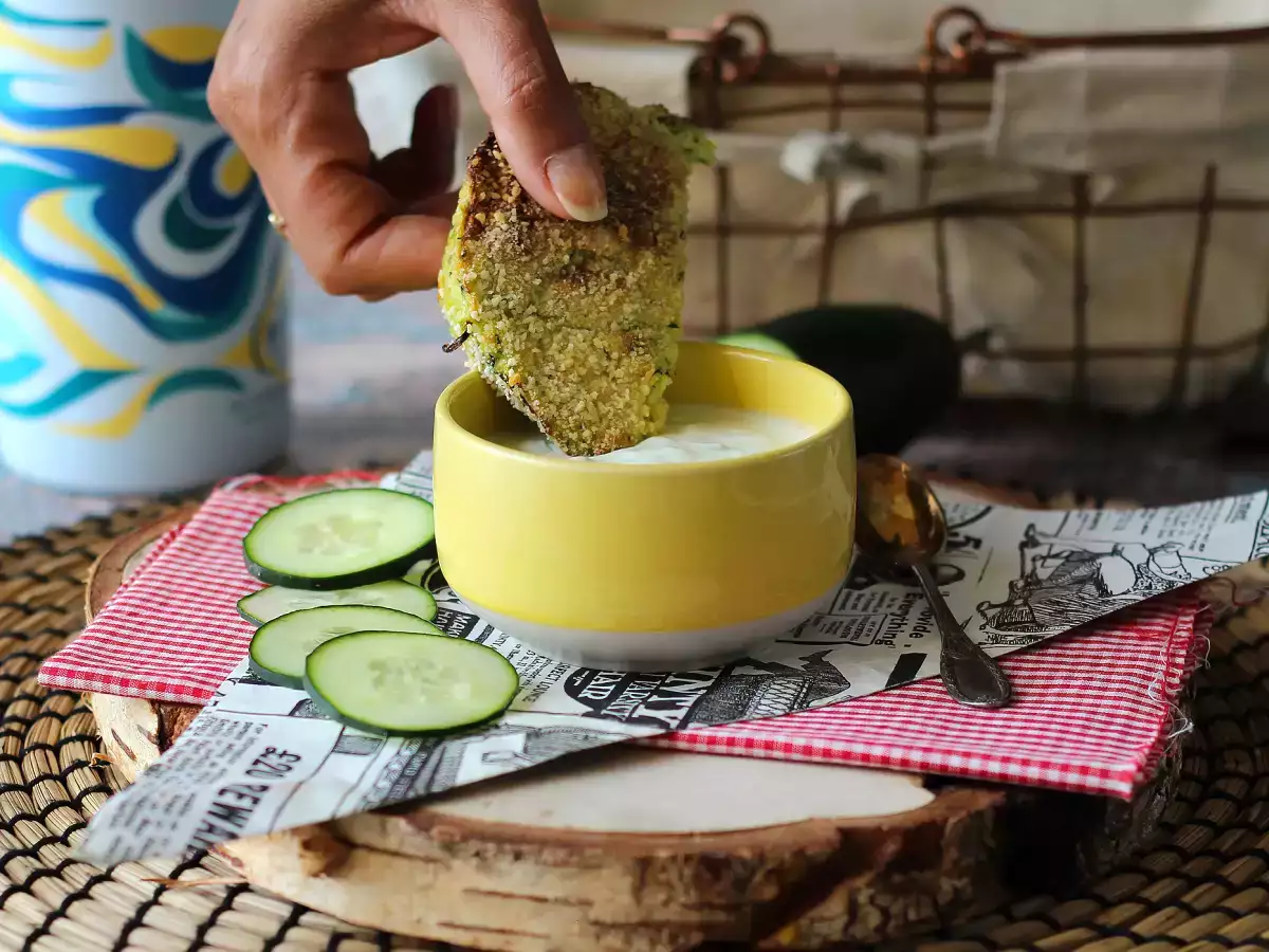 Burger iz bučk in krompirja v zračnem cvrtniku - fotografija 5