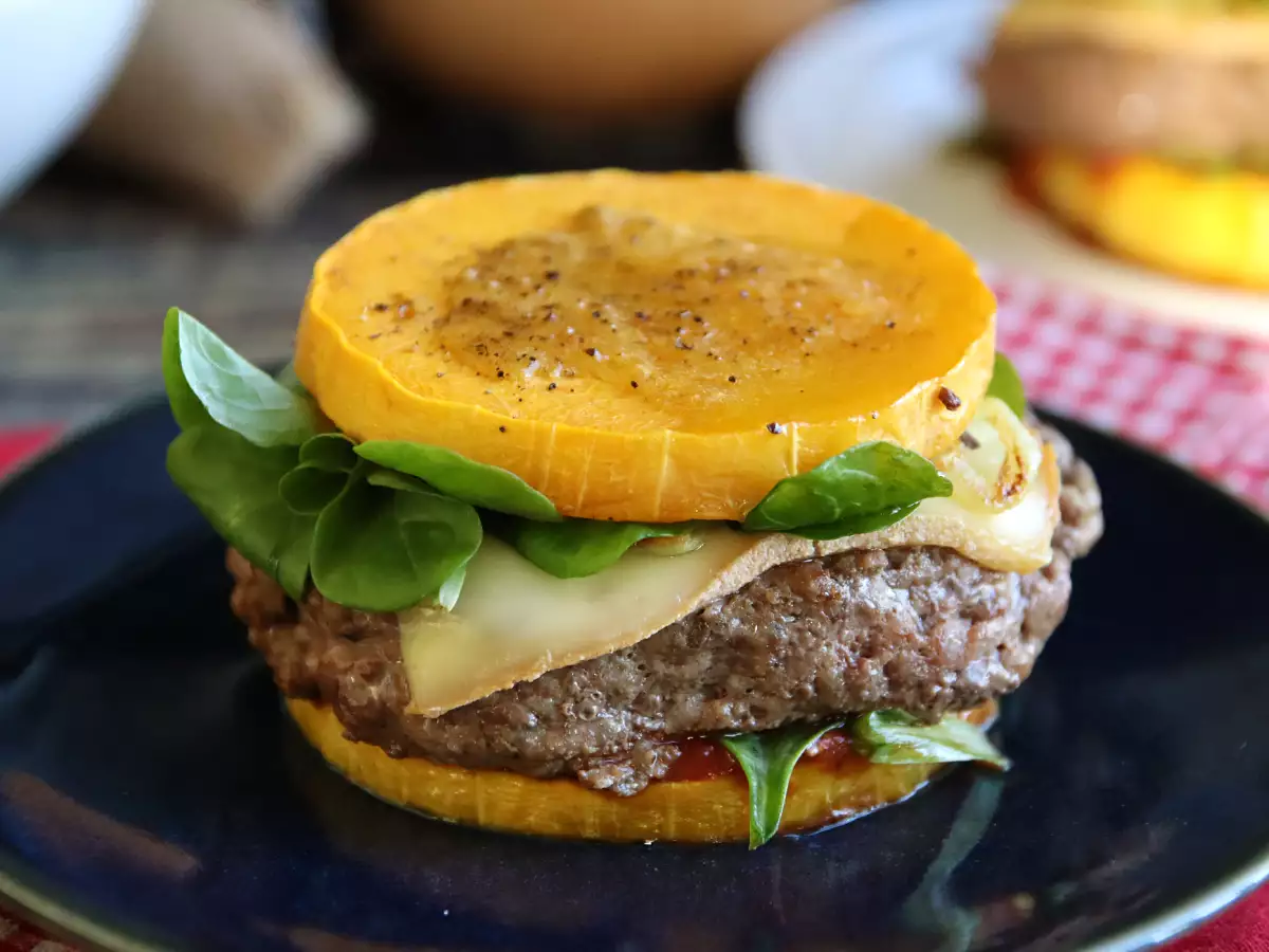 Burgerji iz maslene buče (zagotovljeno brez kruha!) - fotografija 2