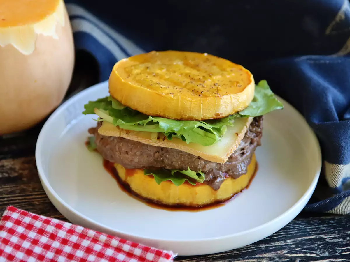 Burgerji iz maslene buče (zagotovljeno brez kruha!) - fotografija 4