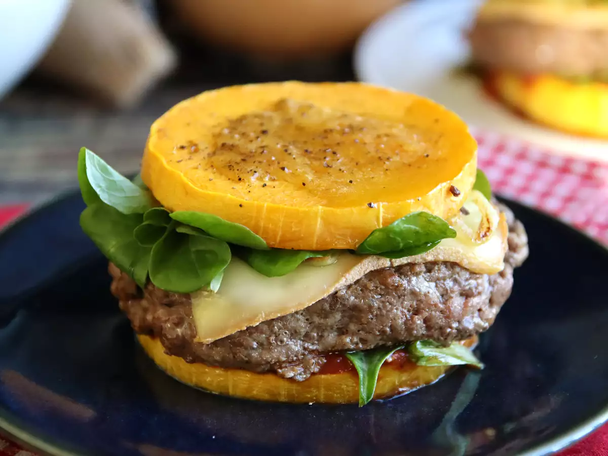 Butternut burgerji (zagotovljeno brez kruha!) - fotografija 2