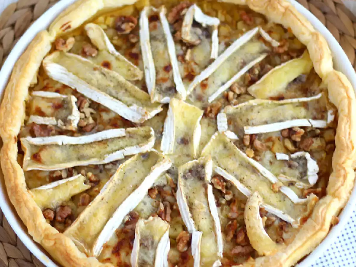 Camembert in jabolčni tart - fotografija 2