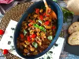 Caponata siciliana, nepogrešljiv hiter in enostaven italijanski recept, fotografija 2